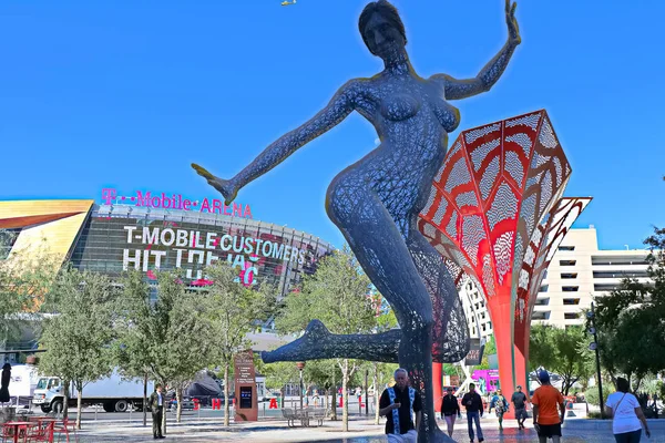 Las Vegas Usa นยายน 2018 ทางเข าของสวนสาธารณะท Mobile Arena ในลาสเวก — ภาพถ่ายสต็อก