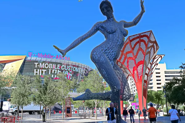 Las Vegas Usa Sep 2018 Entrada Del Parque Mobile Arena —  Fotos de Stock