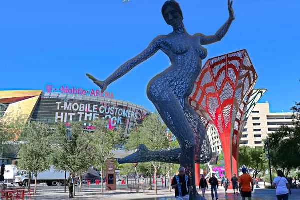Las Vegas Usa Sep 2018 Entrance Park Mobile Arena Las — 스톡 사진