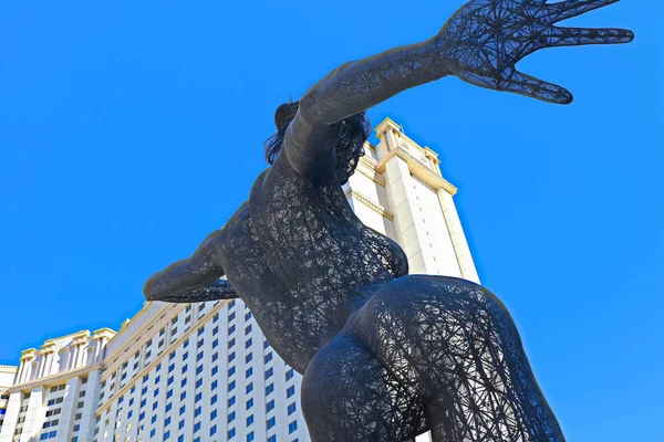 Las Vegas Usa Wrz 2018 Wystawa Rzeźby Bliss Dance Parku — Zdjęcie stockowe