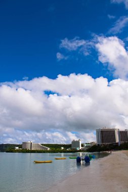 Tumon kıyıları, Guam bakir suları Tumon Körfezi kıyıları, Guam