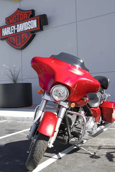 Las Vegas Ottobre 2016 Harley Davidson Motocicletta Presso Harley Davidson — Foto Stock