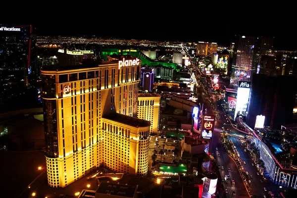 Las Vegas Usa นยายน 2018 มมองของแถบในลาสเวก แถบลาสเวก สเป นประมาณ ไมล — ภาพถ่ายสต็อก