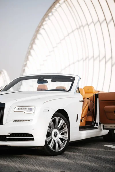 Dubai Egyesült Arab Emírségek 2019 Október Rolls Royce Dawn Cabrio — Stock Fotó