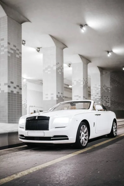 Dubai Egyesült Arab Emírségek 2019 Október Rolls Royce Dawn Cabrio — Stock Fotó