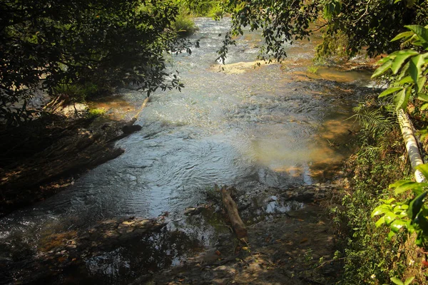 Hermosa Vista Del Río Montaña — Foto de Stock