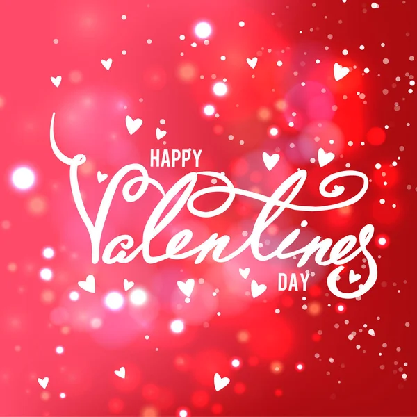 Den Svatého Valentýna Vektorové Pozadí — Stockový vektor
