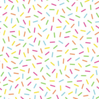 Renkli serpintisiz desen