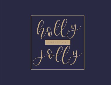 Mutlu Noeller ve mutlu yıllar. Poster ve tebrik kartı için tipografik kompozisyon ile birlikte. Kış tatili için el yazısı. Vektör