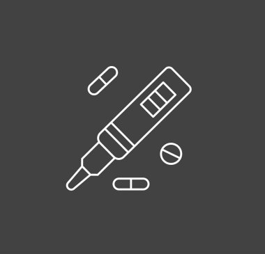 Coronavirus Koruması. Yeni salgının önlenmesi 2019-nCoV simgesi bilgi ya da web sitesi için ayarlandı. Güvenlik, sağlık, tedaviler ve viral hastalıkların önlenmesi. İzolasyon. Vektör illüstrasyonu