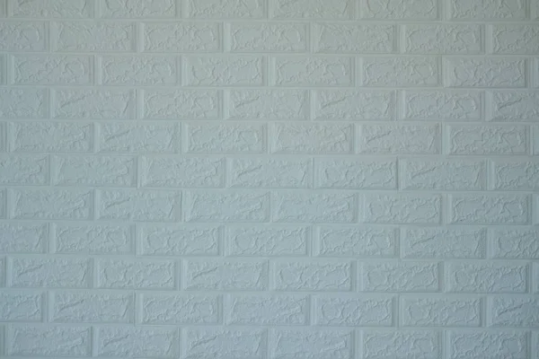 Weiße Backsteinmauer Hintergrund. — Stockfoto