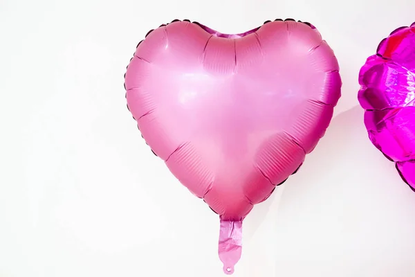 Pink helium heart shape balloon. Balloons are loved worldwide.