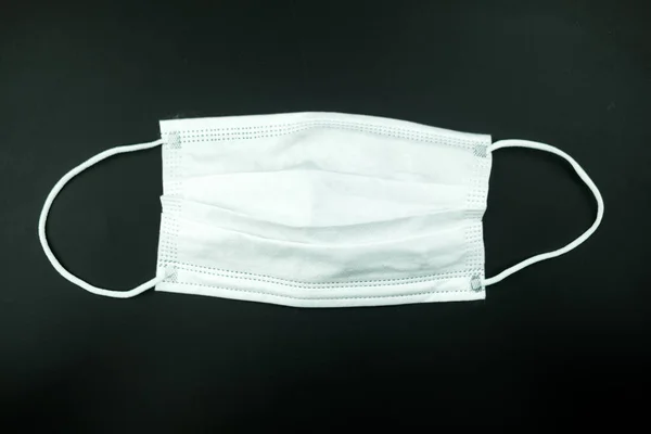 ウイルスの白いマスクの保護 顔の保護マスク 医療の概念 — ストック写真