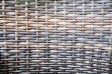 Sentetik rattan dokuma arkaplanını kapat 