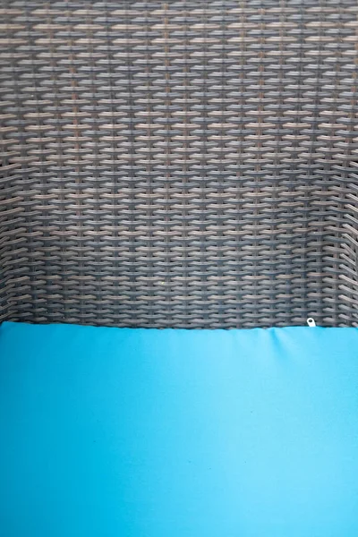 Rattanmöbel Sofa Hintergrund Nahaufnahme — Stockfoto