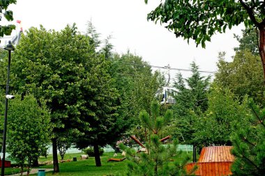 Arnavutluk 'un Tiran' daki ana sığınağına giriş