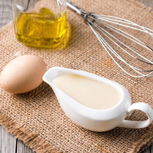 taze ev yapımı mayonez 