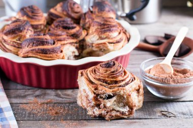 Ev yapımı Maya rulo veya buns