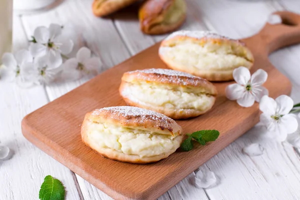 Cottage cheese homemade cookies — Stock Photo, Image