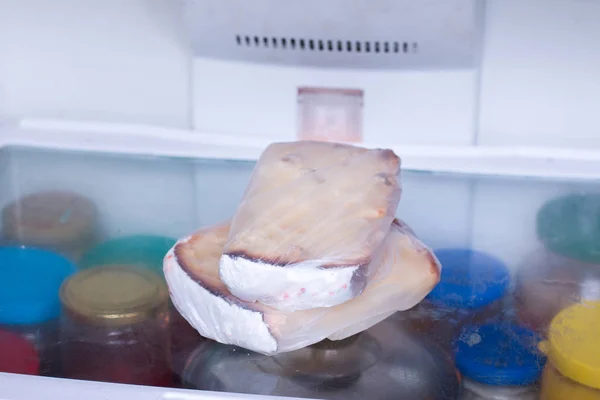Домашний пасхальный торт в морозилке — стоковое фото