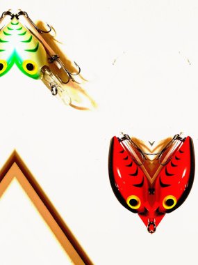 Balıkçı Yemi Uzaylılar kanca uzuvlar ve sarı gözler