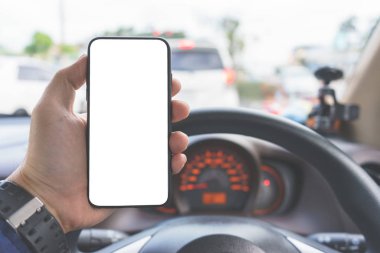 Akıllı telefondan Görüntü arkaplanındaki Boş Ekran