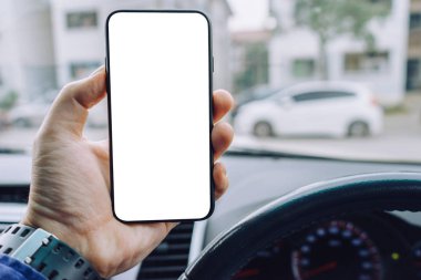 Akıllı telefondan Görüntü arkaplanındaki Boş Ekran