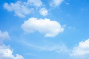 bulut ve mavi gökyüzü arkaplanı