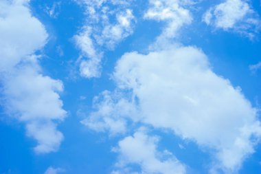 bulut ve mavi gökyüzü arkaplanı