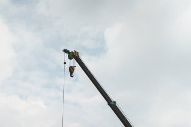 Vinç çalışıyor.