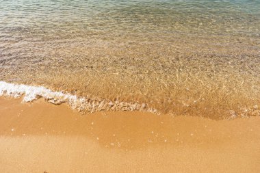 Kum ve Dalga Denizi Peyzajı 