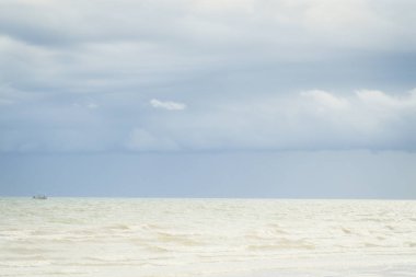 Deniz göğü Yaz günbatımı arka plan