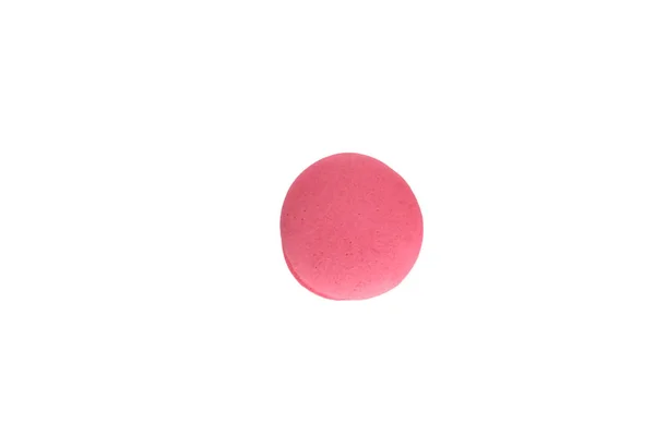Macaron colorido sobre fundo branco — Fotografia de Stock