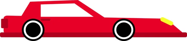 Konzept Flache Design Ikone Auto Hintergrund — Stockvektor