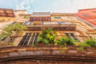 Sokak evleri Mallorca ile