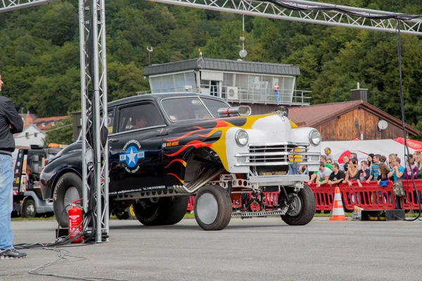 Evento Car Racing, RaceatAirport, Passau, Alemanha, agosto 2014 — Fotografia de Stock