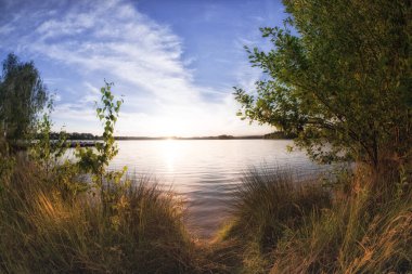 Murner Gölü manzarası, Wackersdorf, Bavyera
