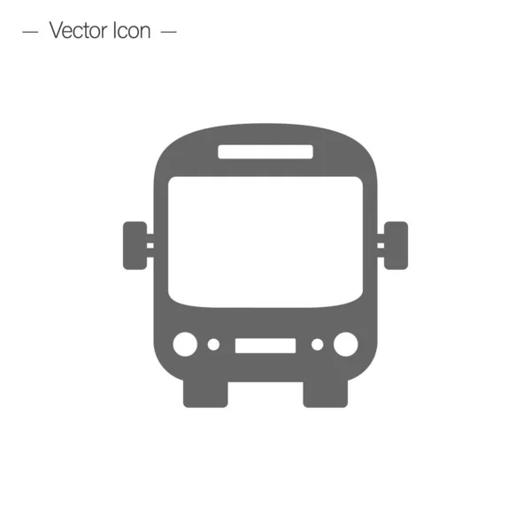 Bus Symbol Vektor Illustration Isoliert Auf Weißem Hintergrund — Stockvektor