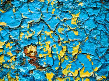 Eski metal demir paslı arka plan ve doku