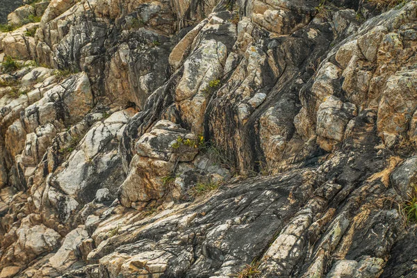 Stone mountain cliff doku arka plan. — Stok fotoğraf