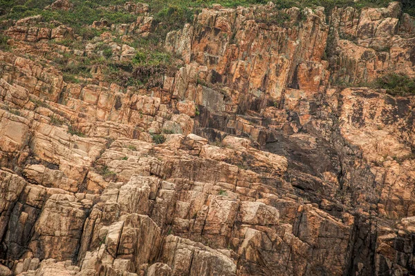 Stone mountain cliff doku arka plan. — Stok fotoğraf