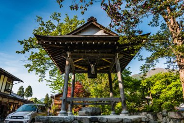 Shirakawa 'daki çan kulesi.