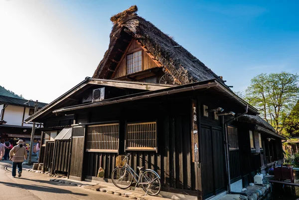 Shirakawa-go 'da bir ev.