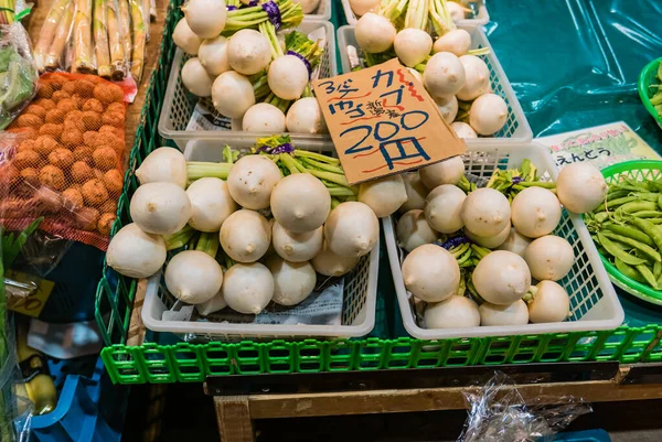 Ohmicho Ichiba Fiskmarknaden i Japan — Stockfoto