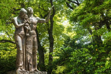 Hiroşima Barış Anıtı 'ndaki Dua Anıtı