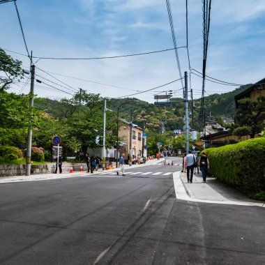 Kyoto, Japonya 'daki kiyomizu-dera tapınağı.