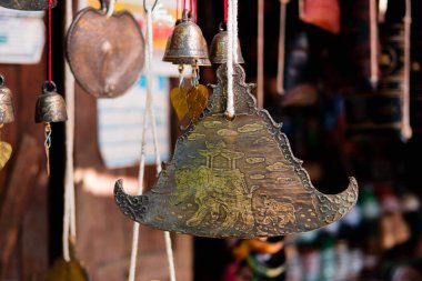 Nyaung U 'daki Mani-Sithu Pazarı, Myanmar (Burma)