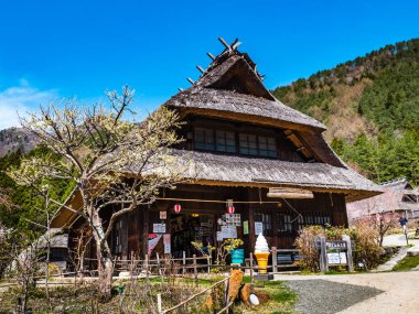 Saiko Iyashino-Sato Nenba antik Japon köyü.