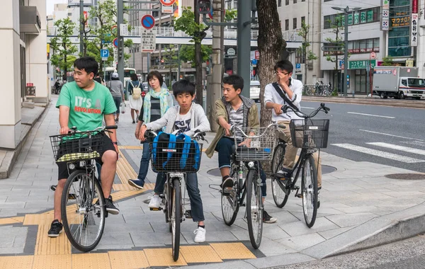 广岛的城市街道 — 图库照片