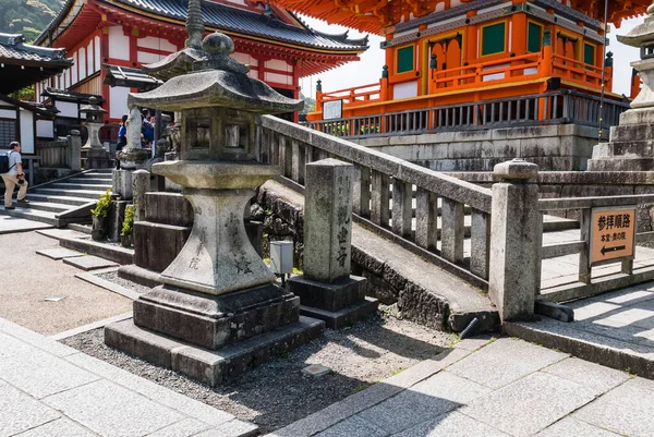 Kiyomizu-dera tempel i kyoto, Japan — Stockfoto